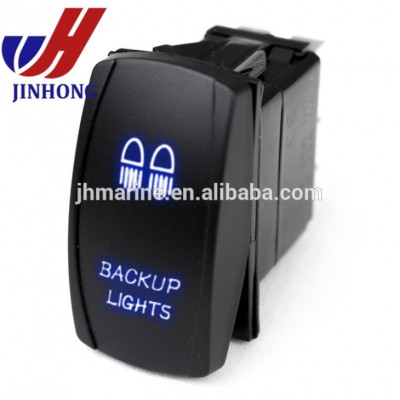 Carling Style Waterproof illuminated Blue Lighted Rocker Switch for ATV Truck